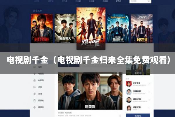 电视剧千金(电视剧千金归来全集免费观看)