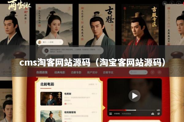 cms淘客网站源码(淘宝客网站源码)