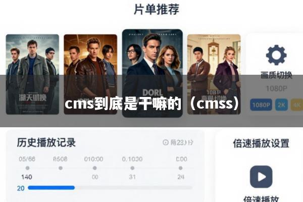 cms到底是干嘛的(cmss)