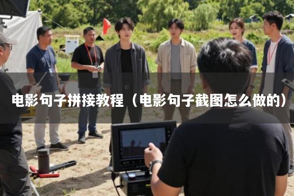 电影句子拼接教程(电影句子截图怎么做的)