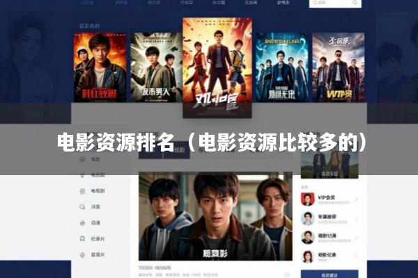 电影资源排名(电影资源比较多的)