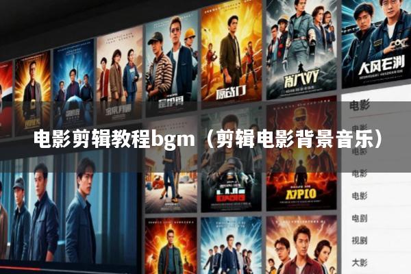 电影剪辑教程bgm(剪辑电影背景音乐)